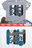 Volleyball Sister svg - Volleyball svg