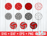 Volleyball svg, Volleyball ball collection