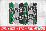 Wrestling Grandma  | Wrestling SVG File