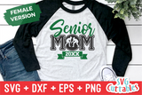 Wrestling Senior Mom | SVG Cut File