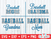 Baseball Mom / Baseball Grandma Pattern