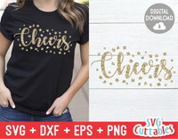 Cheers | New Year's | Cut File