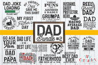 Dad Bundle 2  | Father's Day | SVG Cut File