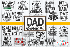 Dad Bundle 2  | Father's Day | SVG Cut File