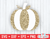 Glitter Pumpkin | Fall Cut File