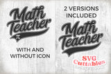 Math Teacher svg - Math Teacher - Occupation - Swoosh