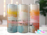 Minimalist Abstract Painting 20 oz Skinny Tumbler png Design