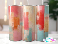Minimalist Abstract Painting 20 oz Skinny Tumbler png Design