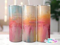 Minimalist Abstract Painting 20 oz Skinny Tumbler png Design