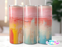 Minimalist Abstract Painting 20 oz Skinny Tumbler png Design