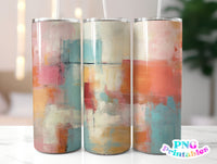 Minimalist Abstract Painting 20 oz Skinny Tumbler png Design