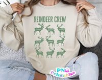 Reindeer Crew | Sublimation PNG