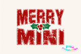 Merry Mini | Sublimation PNG