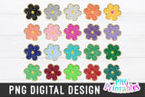 Chenille Flowers | Sublimation PNG