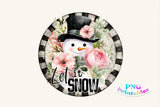 Let it Snow | Sublimation PNG