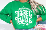 Don't Get Your Tinsel In A Tangle | Cut File
