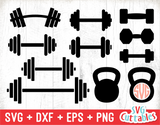 Weights | Fitness SVG Cut File